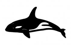 Killer whale dxf File