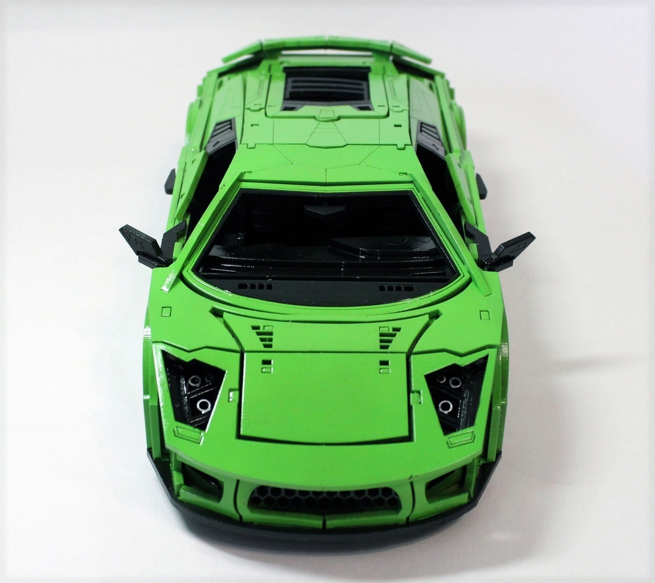 Laser Cut Lamborghini Murcielago 3D Puzzle Free Vector