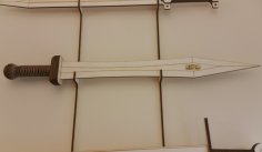 Laser Cut Gladius Hispaniensis Sword DXF File
