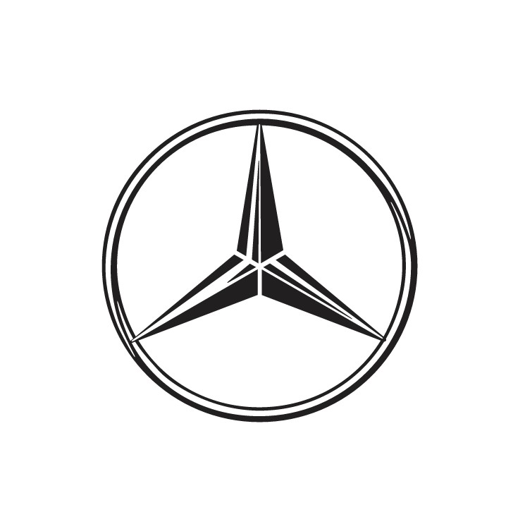 Mercedes Benz Logo Free Vector cdr Download 