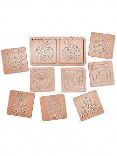 Laser Cut Puzzle Template Free Vector