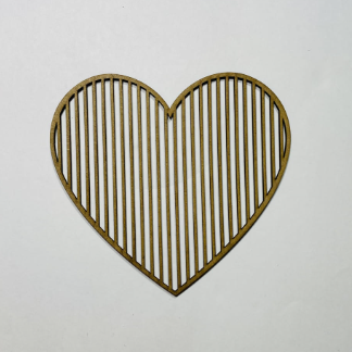 Laser Cut Wood Heart Unfinished Cutout Shape Free Vector