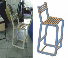 Laser Cutting Windsor Chair Free Vector
