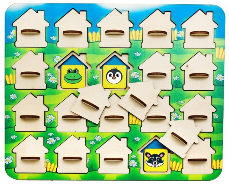 Laser Cut Memory Game For Kids Free Vector Download - 3axis.co - 3D model önizlemesi