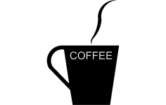 Coffee dxf File