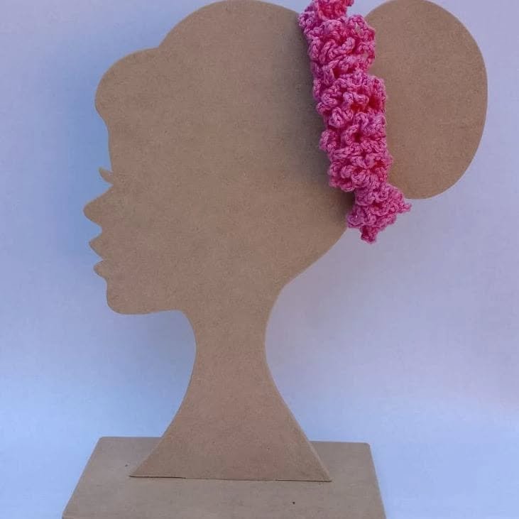 Laser Cut Scrunchie Display Head Bows Headbands Hats Display Stand Free Vector Download - 3axis.co - 3D model önizlemesi