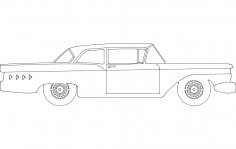 59 Ford dxf File