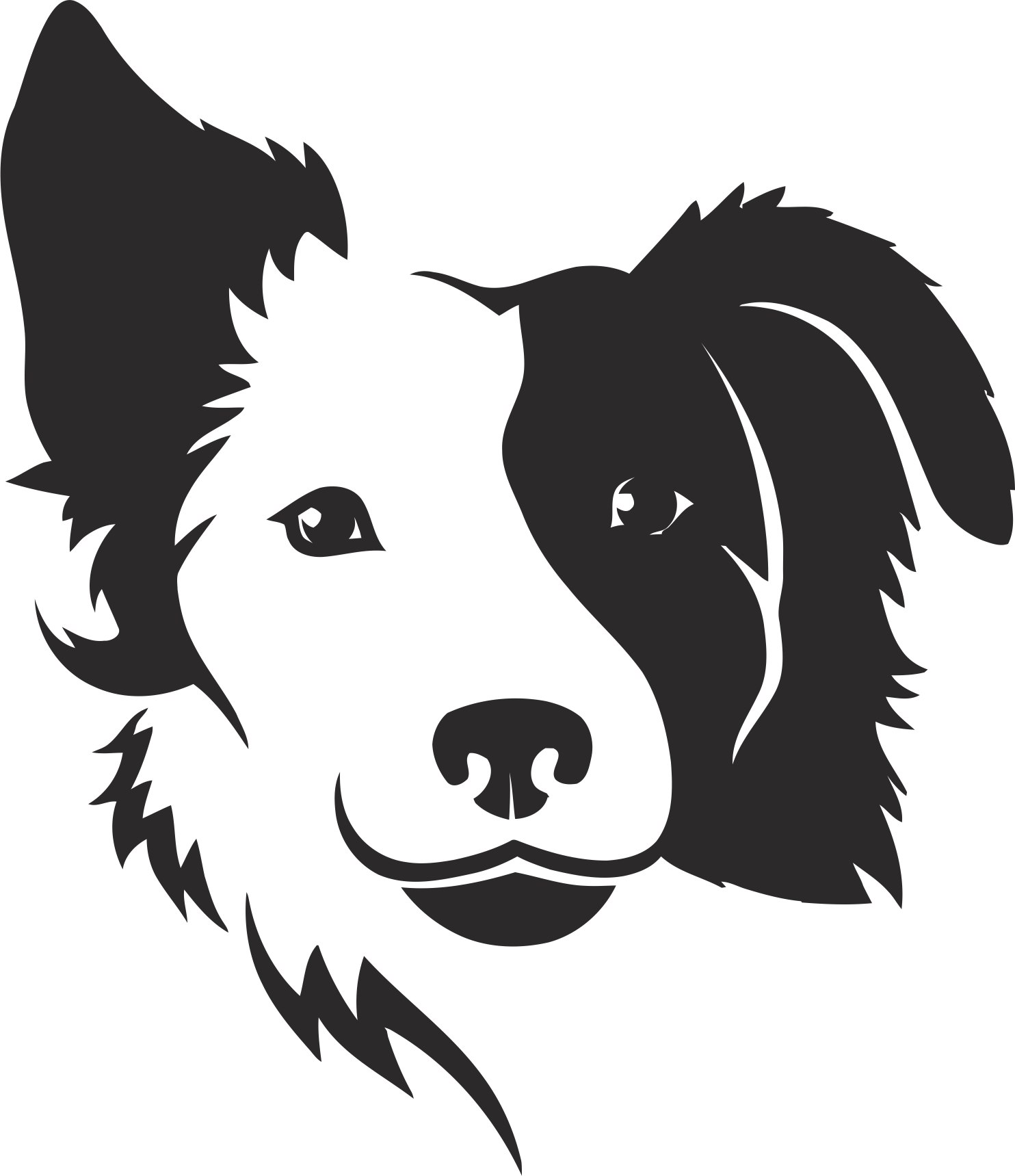 Download Dog Silhouette Free Vector cdr Download - 3axis.co