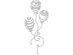 Festive Things 02 dxf File