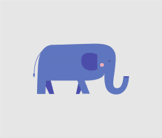 Elephant dxf File