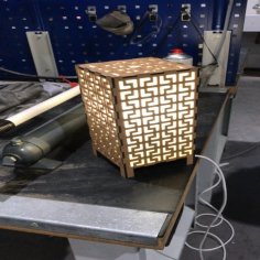 Laser Cut Decorative Lamp