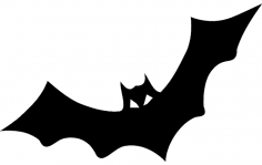 Bat Horror dxf File