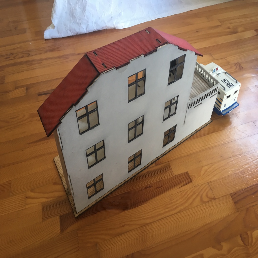 Laser Cut Playmobil House DXF File