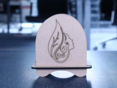 Laser Cut Napkin Holder Tabletop Decor Free Vector