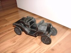 Laser Cut Ford Model T 3D Puzzle Free Vector