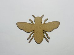 Laser Cut Bumble Bee Cutout Unfinished Wood Shape Craft Free Vector