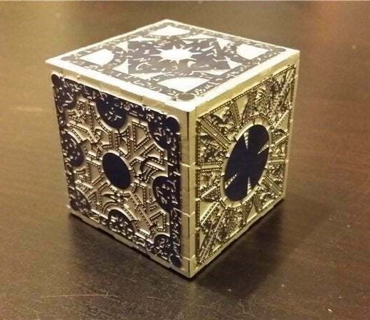 Laser Cut Lemarchand Box DXF File