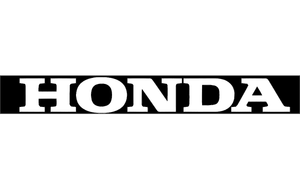 Honda Logo dxf File Free Download - 3axis.co