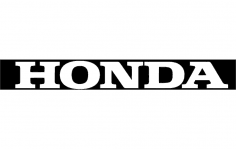 Honda Logo dxf File