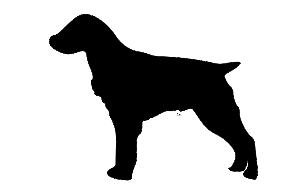 Brittany Spaniel dxf File Free Download - 3axis.co