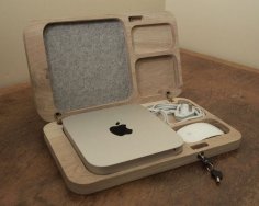 Oak Mac Mini Case DXF File