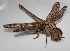 стрекоза (dragonfly) dxf File