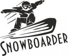 Sports Snowboarding Vector Free Vector
