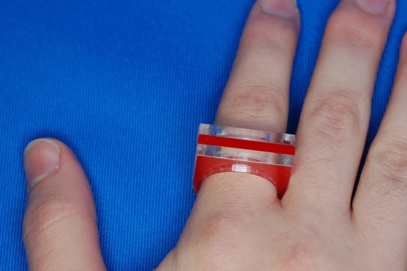 Laser Cut Square Ring SVG File Free Download - 3axis.co - 3D model önizlemesi