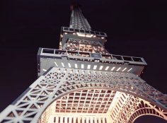 Laser Cut Eiffel Tower