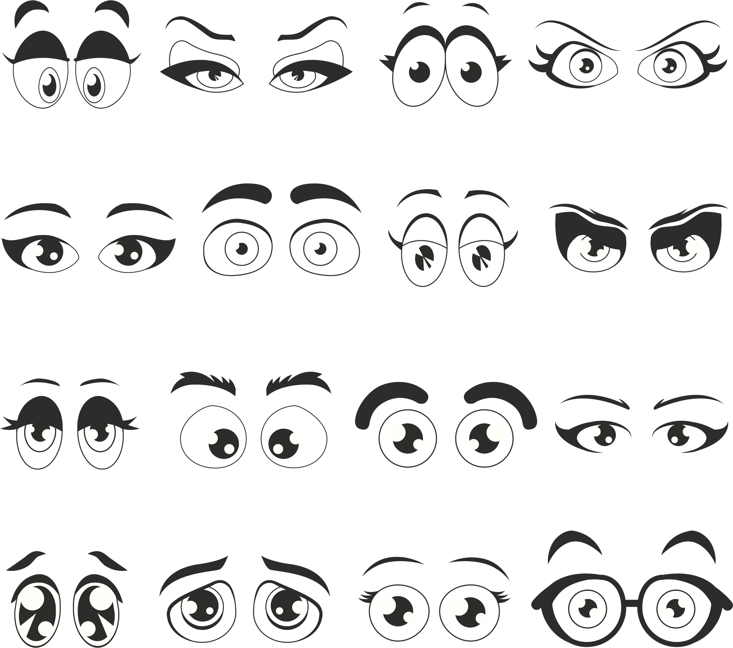 Anime eyes Vectors & Illustrations for Free Download