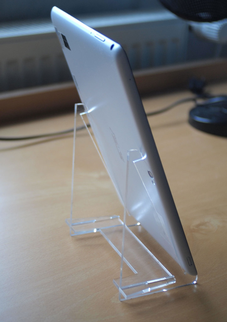 Laser Cut Tablet Stand 4mm SVG File