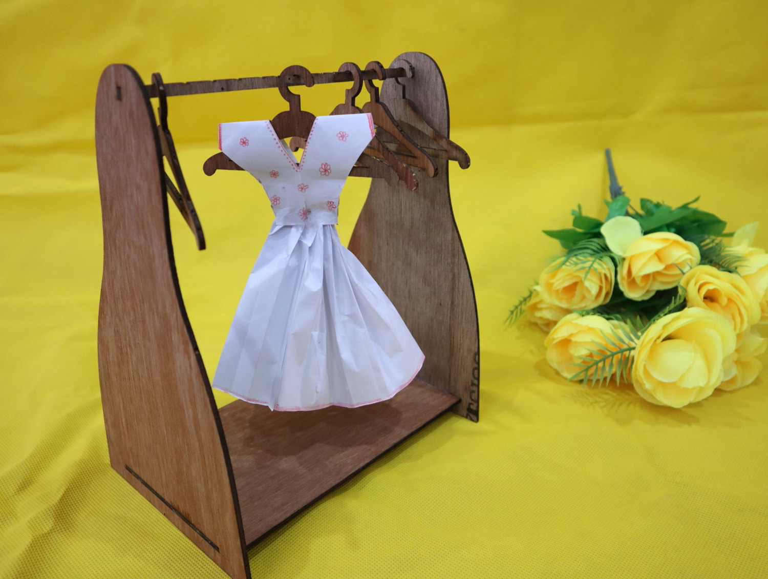 Laser Cut Barbie Doll Clothes Rack 3mm SVG DXF CDR AI PDF Free Download ...
