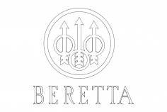 beretta-logo dxf File