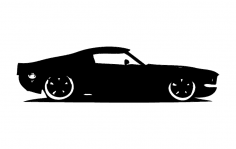 1967 Ford Shelby Gt 500 dxf File