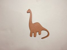 Laser Cut Dinosaur Unfinished Wood Shape Craft Free Vector