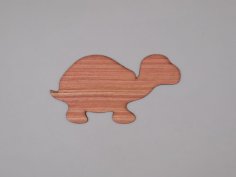 Laser Cut Sea Turtle Shape Unfinished Wood Craft Cutout Free Vector