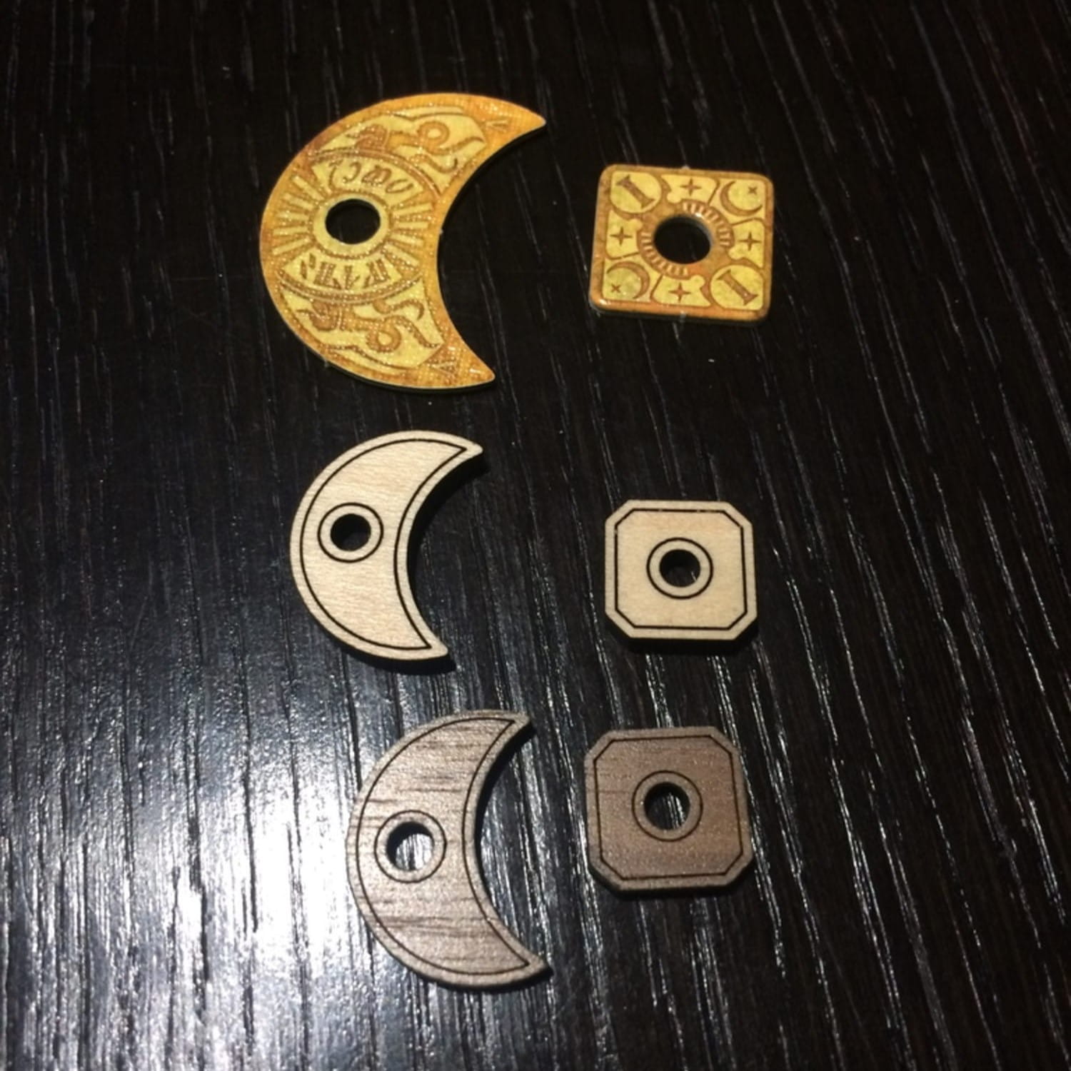 Laser Cut Lords Of Waterdeep Wooden Coins SVG File