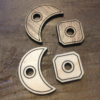 Laser Cut Lords Of Waterdeep Wooden Coins SVG File