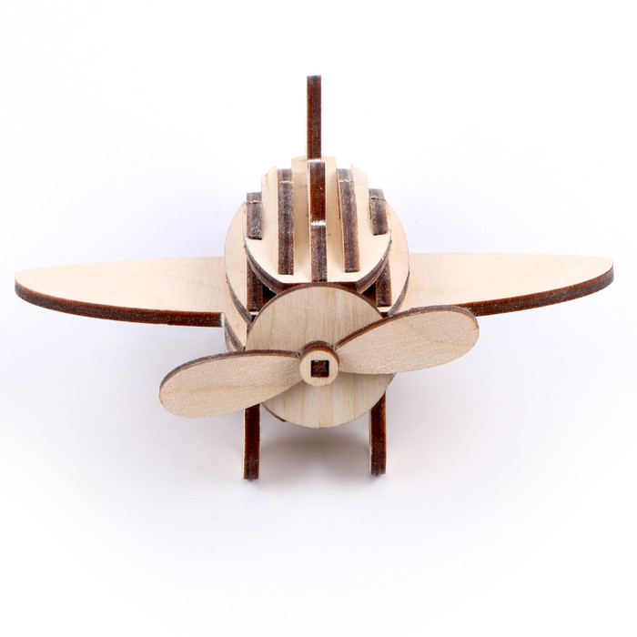 Laser Cut Small Toy Airplane DXF File