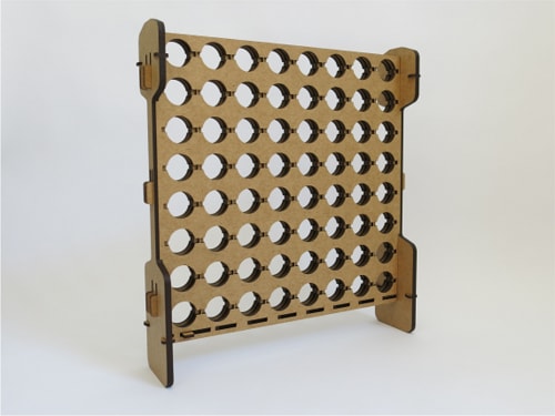 Laser Cut Connect 4 Game DXF File