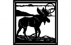 Moose 5 dxf File