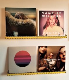 Laser Cut Album Display Shelf