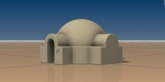 Tatooine Home 3D Printer Model