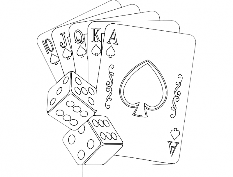 Cards dxf File Free Download - 3axis.co