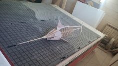 Swordfish 3D Laser Cut PDF File