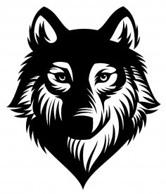 Wolf Stencil PDF File