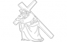 Carrying cross dxf File