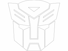 Autobot Logo dxf File