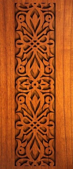 Wood Carving Pattern dxf File