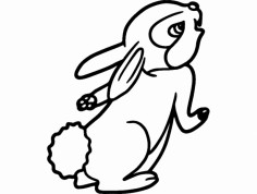 Rabbit dxf File